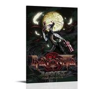 Bayonetta Anime Bloody Fate Poster Decorative Painting Canvas Wall Art Living Room Poster Bedroom Painting Wall Art Picture Print Modern Family Room Decor 08 x 12 Inches (20 x 30 cm)