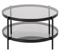 Bayonne Glass Round Coffee Table