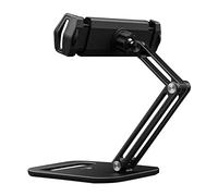 BAYORE Tablet Stand,Tablet Stand Desktop Adjustable Foldable Holder 360 Degree Rotatable Arm Electronic For All 4.0-13in Laptop Phone Bracket