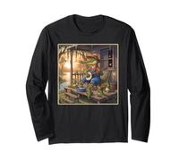 Bayou Banjo Alligator Jam Long Sleeve T-Shirt