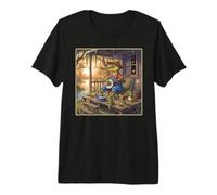 Bayou Banjo Alligator Jam Premium T-Shirt