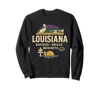 Bayous Brass Beignets Shirt Louisiana Music Nature Food Sweatshirt