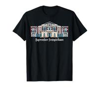 Bayreuth Festspielhaus, Bavaria, Germany, line drawing T-Shirt