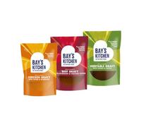 Bay's Kitchen 3 Gravy Selection - Beef with Rosemary & Cracked Peppercorns, Chicken with Thyme & Rosemary, Vegetable with Thyme & Chives, Gluten-Free, Dairy-Free, Low Fodmap