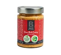 Bay's Kitchen Low FODMAP Ready To Cook Thai Red Curry Stir-in Cooking Sauce, Gluten-Free, IBS-Friendly and suitable for Vegans (260g jar)
