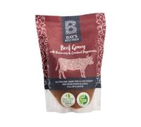 Bay's Kitchen Pre-Made Beef Gravy with Rosemary & Cracked Peppercorns, Gluten & Dairy-Free, Low FODMAP and with no Onion and Garlic (300g pouch - serves 3)