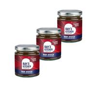Bay's Kitchen Rich Concentrated Beef Stock 3 Pack - Stir In Cooking Stock for sauces and home recipes, Gluten-Free, Dairy-Free and Low Fodmap