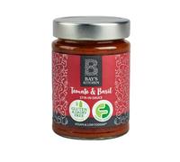 Bay's Kitchen Award-Winning Low FODMAP Tomato & Basil Stir-in Pasta Sauce for Pasta Bakes and Fresh Pasta Dishes, Gluten-Free, IBS-Friendly and suitable for Vegans (260g jar)