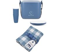 Bayside Blue Pool 5L Cool Box & Picnic Blanket Set