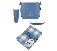 Bayside Blue Pool 5L Cool Box & Picnic Blanket Set Bayside Multicolor