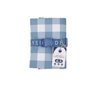 BAYSIDE Blue Pool Picnic Blanket, 145 x 145cm Large Spillproof & Water Resistant, Picnic Rug & Outdoor Tablecloth Dual Use Foldable Compact Travel Blanket, 100% Polyester