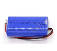 BaYte 18650 Lithium-Ion Rechargeable Battery Pack 3.7V 4400mAh/5200mAh/6400mAh with XH-2P 2.54 Connector,3.7V 4400mAh