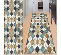 Bayue Adjustable Carpet Runner Rug, Long, Non-Slip, Washable, Modern, 40 x 180 cm, Durable Polyester Patterned Rug for Hallway, Kitchen, Bedroom, Living Room, Office, Dining Room, Sold by the Metre
