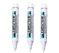 BaYuYPOO 0.7/1.0/2.5mm White Permanent Paint Pen For Wood Rock Plastic Leather Glass Ceramic Hole Marker Stone Metal Canvas Deep