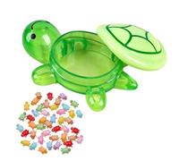 BaYuYPOO 100 Pcs Mini Resin Turtles Glow in the Dark, Tiny Sea Turtle Animals to Hide Small Luminous Figures Miniature Plastic Ocean Animal for Fairy Garden Micro Landscaping Home Decor Crafts