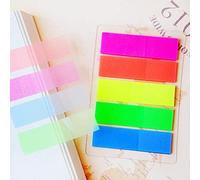 BaYuYPOO 100 Sheet 5 Series Color Self Adhesive Memo Pad Sticky Notes Bookmark Point Memo Marker Office School Supplies Paper Sticker