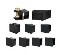 BaYuYPOO 9PCS Dovetail Jig Marker Hand Magnetic Saw Guide Marking Hand Cut Wood Joints Gauge for Aluminium/Uhmwpe/Neodymium Magnet/Slicone Skin Woodworking Accessories