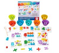 BaYuYPOO Arithmetic Math Toy Set, Number Blocks Toys, Number Blocks Toys Plush Gifts For Children