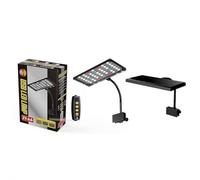 BaYuYPOO Clip On Aquarium Light for Plants, 24/7 Cycle Fish Tank Light with Timer, DIY Mode Full Spectrum Aquarium Plant Light, Adjustable Brightness and Height, 14W, 7inch for 7-12 inch Fish Tank