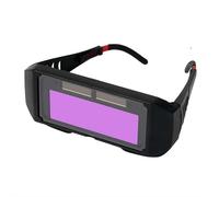 BaYuYPOO LCD Welding Glasses Safety Protective Solar Powered Auto Darkening Welding Goggles with Adjustable Shade