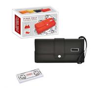 BaYuYPOO Magic Money Spray Wallet, Novelty Prank Toy with Fake Bills, Electric Drive Banknote Ejection for Parties, Fun Gag Gift for Teens and Adults (Red/Black)