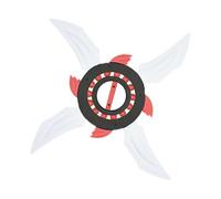 BaYuYPOO Spinning LED Lightsaber Toy, Rotatable Flywheel Light Up Sword with Multi-Color Effects, USB Rechargeable Safe ABS Plastic for Kids Ages 3 and Up