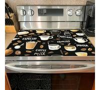 BaYuYPOO Stove Top Cover for Electric Stove 28 "x 20 ", Home Sweet Home Heat Resistant Glass Top Stove Cover Protector, Glass Cooktop Covers, Kitchen Flat Stove Top Covers for Electric Stove