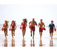 Baywatch Bay Team 60 x 80cm Canvas Print, Cotton Blend, Multi-Colour, 60 x 80 x 3.2 cm