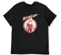 Baywatch Vintage Pamela Anderson Cj Parker Lifeguard Beach Babe Top Sweatshirt Short Sleeve Black S