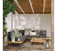 Bayworth Outdoor Corner Sofa Set Natural