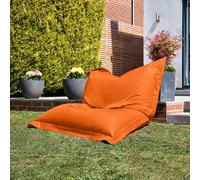 Bazaar Bag Giant Indoor Outdoor Bean Bag Lounger Veeva Orange One Size