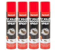 Bazaarist - Rentokil Fly Killer Indoor Spray 300ml | Fast-Acting Aerosol Insecticide for Flies, Wasps & Mosquitoes | Home Pest Control (4PCS)