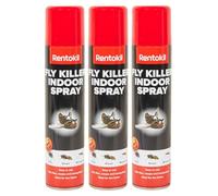 Bazaarist - Rentokil Fly Killer Indoor Spray 300ml | Fast-Acting Aerosol Insecticide for Flies, Wasps & Mosquitoes | Home Pest Control (3PCS)