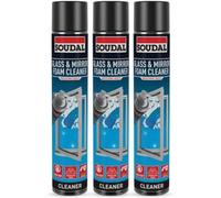 BAZAARIST - Soudal Glass & Mirror Aerosol Foam Cleaner 750ml - Pack of 3