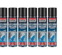 BAZAARIST - Soudal Glass & Mirror Aerosol Foam Cleaner 750ml - Pack of 6