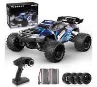 BAZADER Remote Control Cars RC Truck 1:18 RC Car High Speed 40KM/H - Drift Truck 2.4GHz 4WD All Terrain Off Road Hobby Grade with Dual Rechargeable Batteries Ideal for Kids Adults