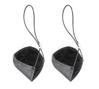 BAZEITFLOW 1 Pair Adjustable Driving Shoe Heel Protectors Wear-Resistant Unisex Heel Covers with Anti-Skid Mat Reusable for Long Distance Driving and Outdoor Use