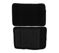 BAZEITFLOW 1 Pair Cushioned Handle Covers for Walkers and Crutches Comfortable Non Slip Grips for Seniors Durable Padded Grip Pads for and Reduced Hand Fatigue Black