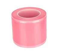 BAZEITFLOW 1 Roll Tattoo Equipment Protective Film 1200 Pink Perforated Sheets Disposable Barrier Tape Quick Removal Plastic Isolation Film