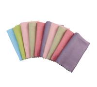 BAZEITFLOW 10 Pcs Fish Scale Dish Towels Kitchen Scrubbers Microfiber Cloths for Cleaning Dishes Cookware Furniture Multipurpose Absorbent Washing Up Cloths Random Color