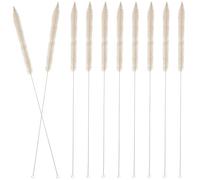 BAZEITFLOW 10 pcs Graduated Pipette Brush for Laboratory Soft Bristles Cleaning Tube Brush Multipurpose Narrow Container Cleaner Practical Design and Portable