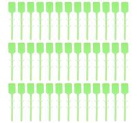BAZEITFLOW 1000pcs Fire Extinguisher Tamper Seals Plastic Safety Lock Pins Green Security Zip Ties for Industrial Home Office Emergency Preparedness