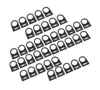 BAZEITFLOW 100pcs 22mm Push Button Switch Indicator Board Plastic Label Frame Side Insert Sign Panel for Electrical Circuits Industrial Safety Signals