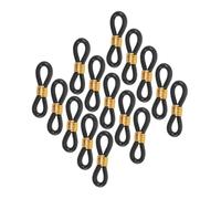 BAZEITFLOW 100pcs Adjustable Black Chick Leg Bands Poultry Leg Brace for Newborn Birds Quails Ducks Splay Support Band Soft Nonconstrictive Rehabilitation Device