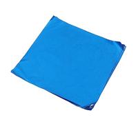 BAZEITFLOW 100pcs Blue Food Packaging Aluminum Foil Wrappers for Candy Chocolate Tea Packing BBQ Foil for Home and Shop