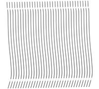 BAZEITFLOW 100pcs Circuit Wire for Physics Lab Electrical Connection Insulated Leads for Teaching Basic Electricity Principles and Flexible Test Leads for Student Experiments