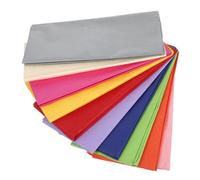 BAZEITFLOW 100pcs Colored Origami Paper Sheets Floral Bouquet Liner Tissue Paper for Wrapping Crafting DIY Projects Bulk Pack with Enhanced Durability and Safe Soft Texture for Adults