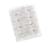 BAZEITFLOW 100pcs Shower Cap Disposable Bathing Caps for Adults Boys and Girls Reusable Elastic Head Cover Hair Protection during Spa Shower Swimming Trips