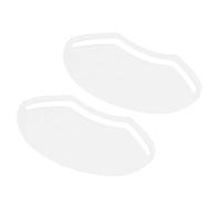 BAZEITFLOW 100pcs Transparent Salon Hair Baffle Adhesive Haircut Protector Eye Cover for Hairdressing Barbershop Use