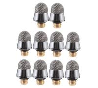 BAZEITFLOW 10PCS Capacitive Stylus Pen Replacement Tips Conductive Fiber Mesh Stylus Tips Set M5 Outer Thread Universal for Touch Screens Drawing and Writing